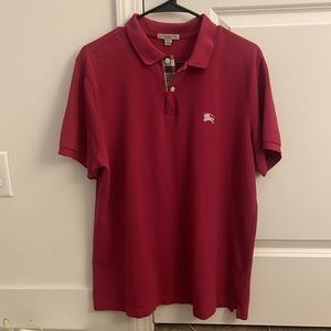 Burberry Brit Dark Red Polo